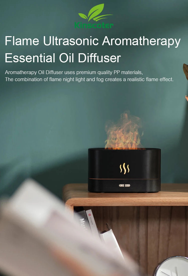 Kinscoter Ultrasonic Aroma Diffuser & Cool Mist Humidifier