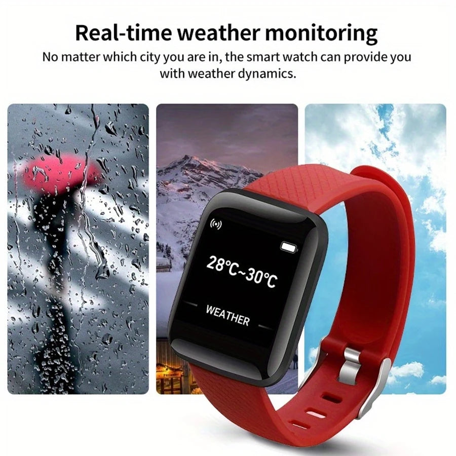 Smartwatch for Men & Women – Fitness, Messages & Activity Tracker