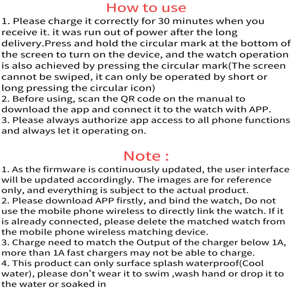 Smartwatch for Men & Women – Fitness, Messages & Activity Tracker