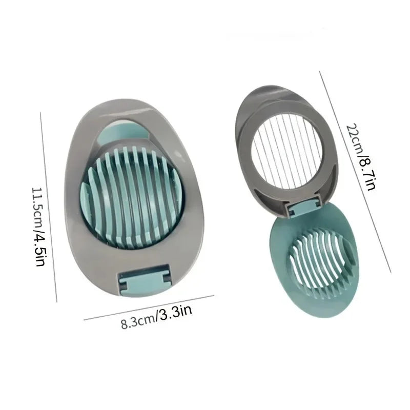 Stainless Steel Egg & Fruit Slicer – Durable Aluminum Cutter for Perfect Slices