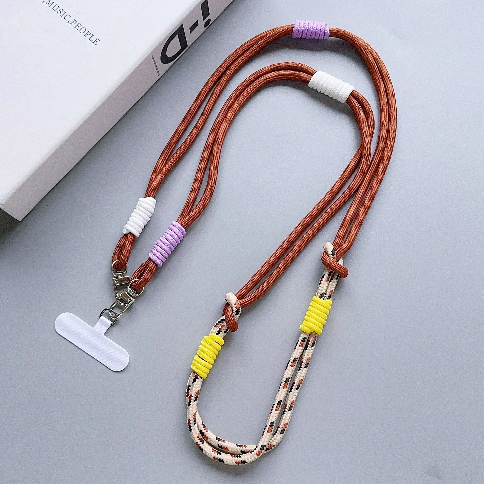 Personalized Double-Color Phone Lanyard – Universal Long Shoulder Strap