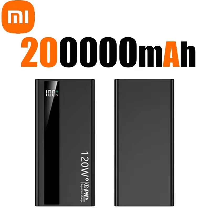 Xiaomi 200000mAh 120W High-Speed Power Bank – Universal Fast Charging