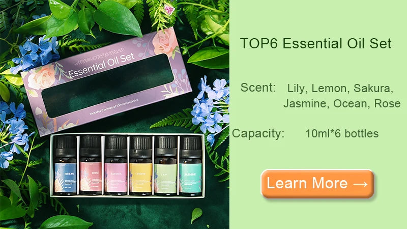 Kinscoter Ultrasonic Aroma Diffuser & Cool Mist Humidifier