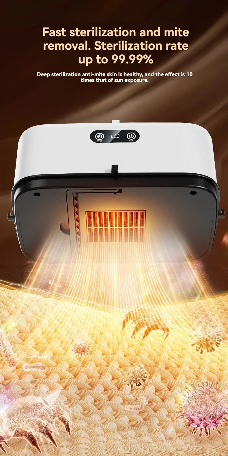 Mini Foldable Electric Dryer – Fast, Intelligent & Portable