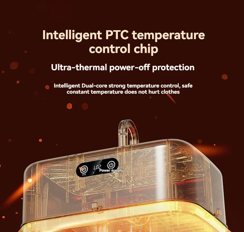 Mini Foldable Electric Dryer – Fast, Intelligent & Portable