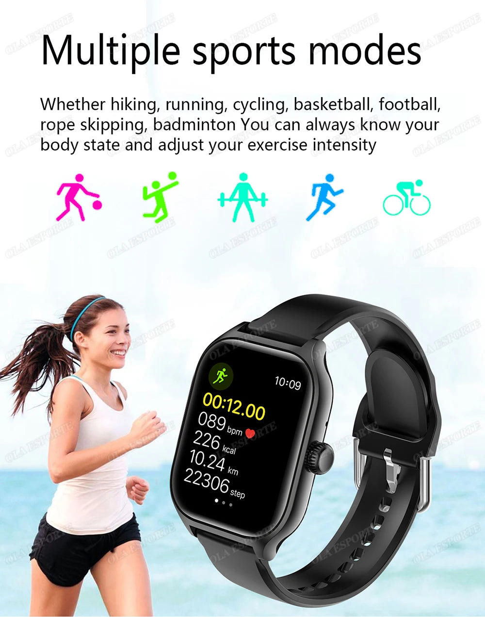 Outdoor Military GPS Smartwatch – Waterproof Fitness Tracker with Bluetooth Calls