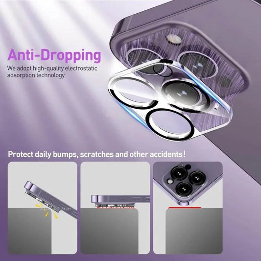 iPhone Camera Lens Protector – Full Coverage for iPhone 11–17 Pro Max
