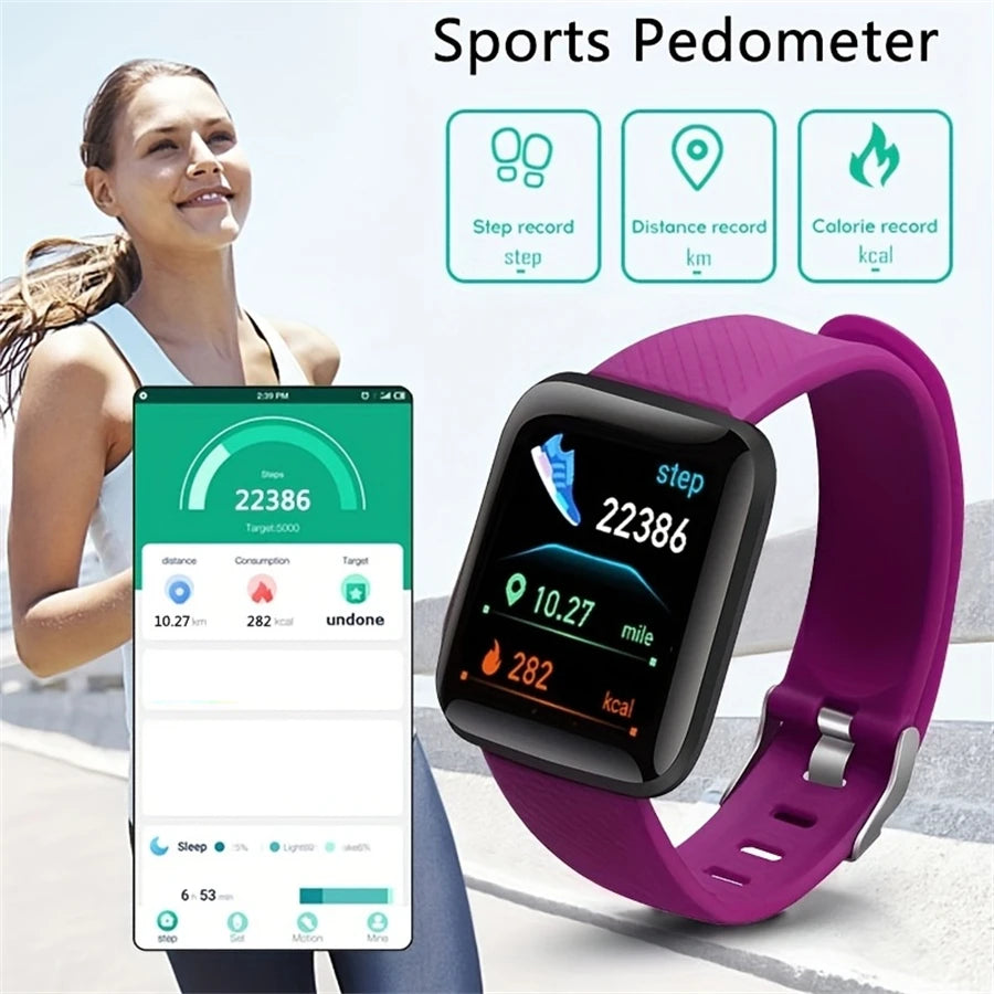 Smartwatch for Men & Women – Fitness, Messages & Activity Tracker