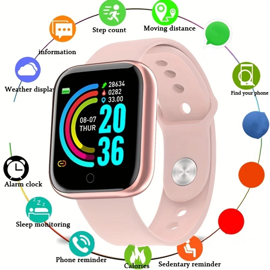 Smartwatch for Men & Women – Fitness, Messages & Activity Tracker