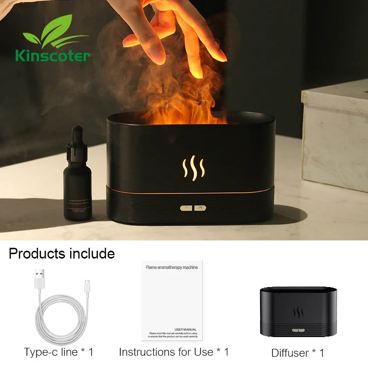 Kinscoter Ultrasonic Aroma Diffuser & Cool Mist Humidifier