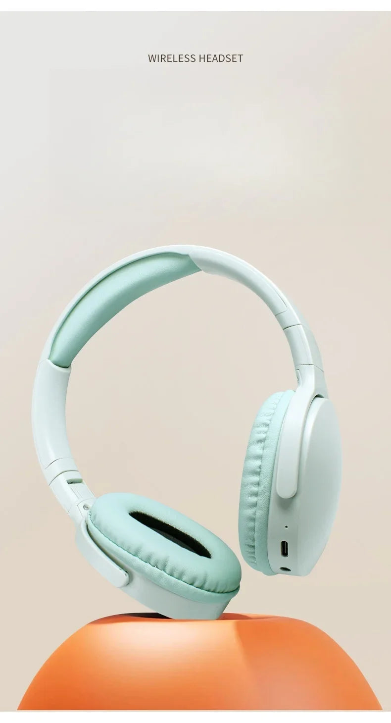 Wireless Over-Ear Bluetooth Headphones – Deep Bass & Long Battery