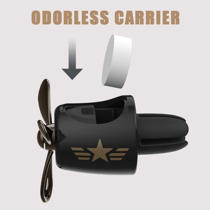 Odorless DIY Bear Car Air Freshener – Pilot Ornament Vent Clip