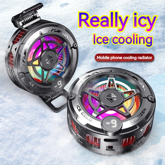 Portable K20 Semiconductor Phone Cooler – Powerful RGB Cooling for Gaming