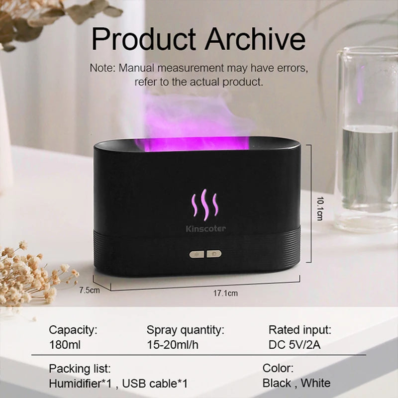 Kinscoter Ultrasonic Aroma Diffuser & Cool Mist Humidifier