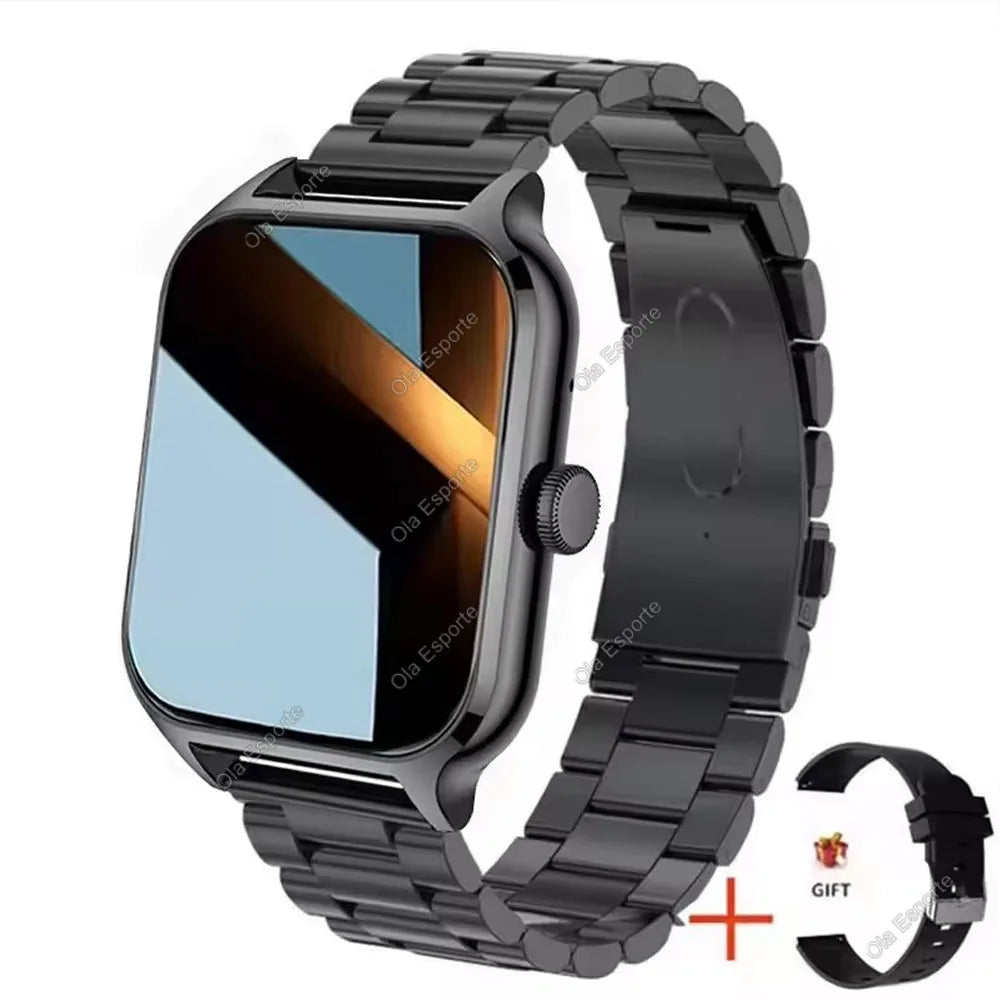 Outdoor Military GPS Smartwatch – Waterproof Fitness Tracker with Bluetooth Calls
