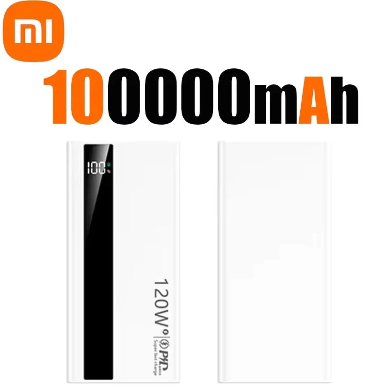 Xiaomi 200000mAh 120W High-Speed Power Bank – Universal Fast Charging
