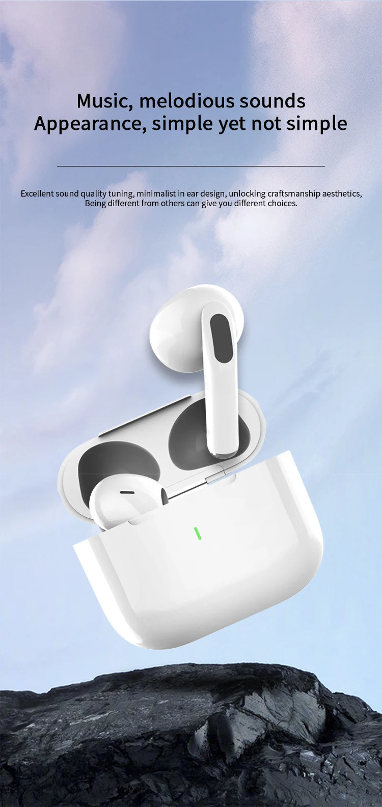 Original Air Pro True Wireless Earbuds – HiFi Sound & Noise Reduction