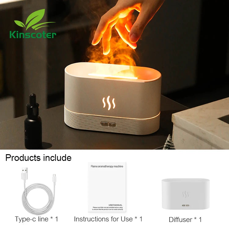 Kinscoter Ultrasonic Aroma Diffuser & Cool Mist Humidifier