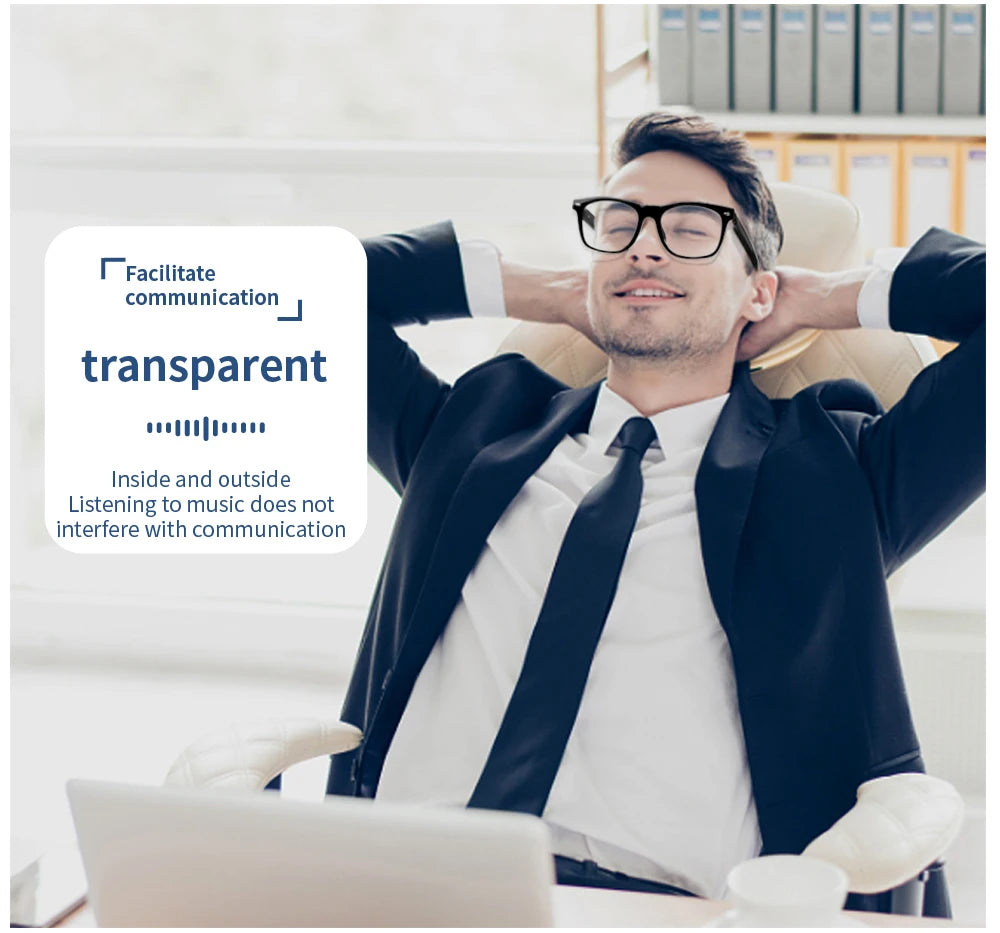 AI Smart Translation Glasses – Polarized Bluetooth Driving Sunglasses