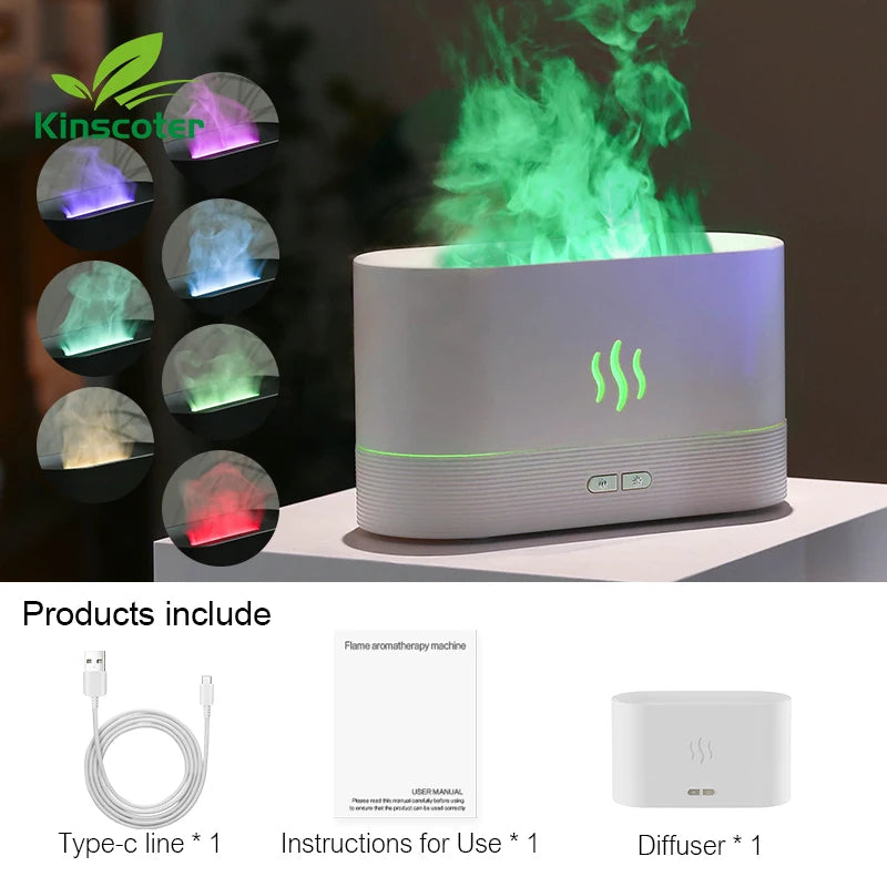 Kinscoter Ultrasonic Aroma Diffuser & Cool Mist Humidifier