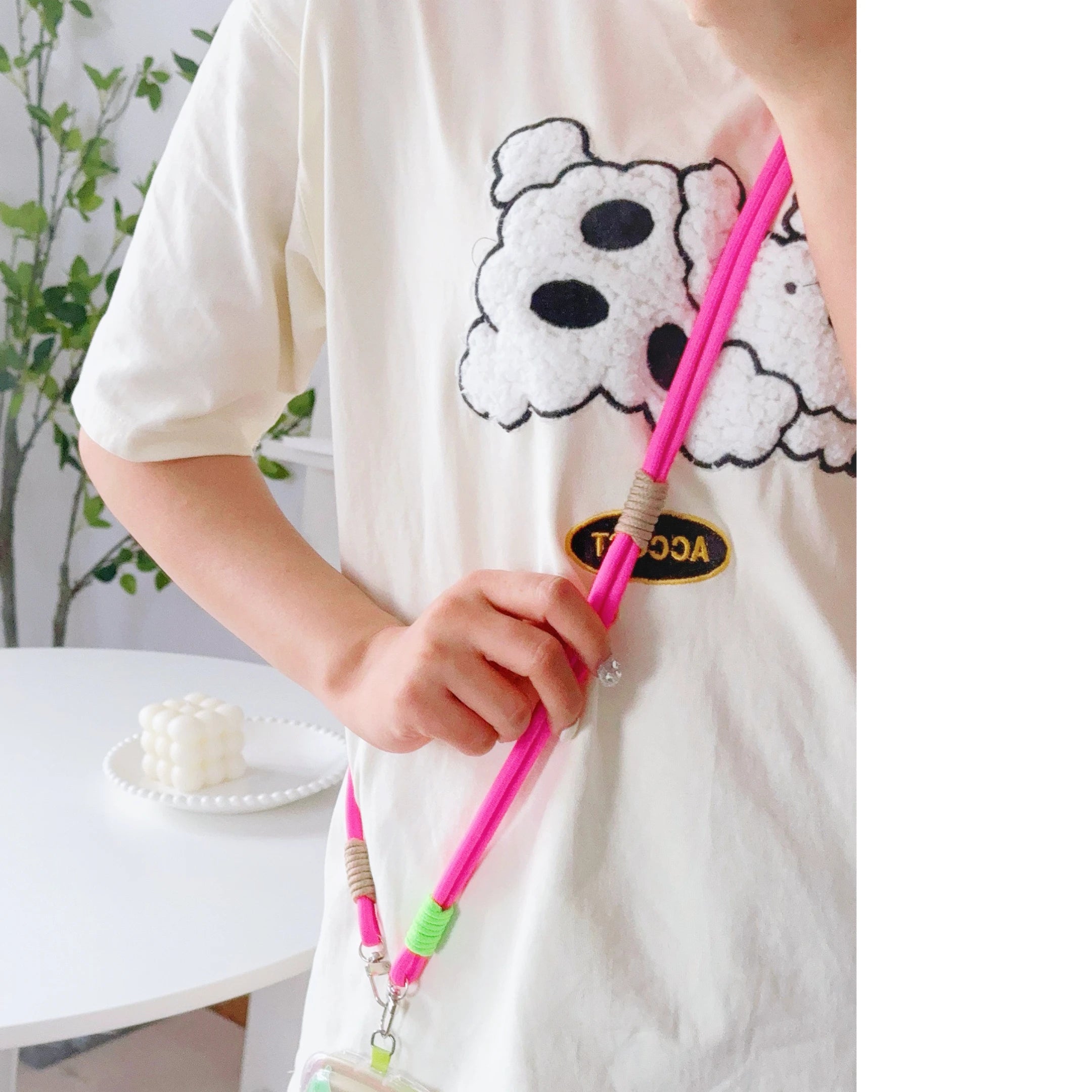 Personalized Double-Color Phone Lanyard – Universal Long Shoulder Strap