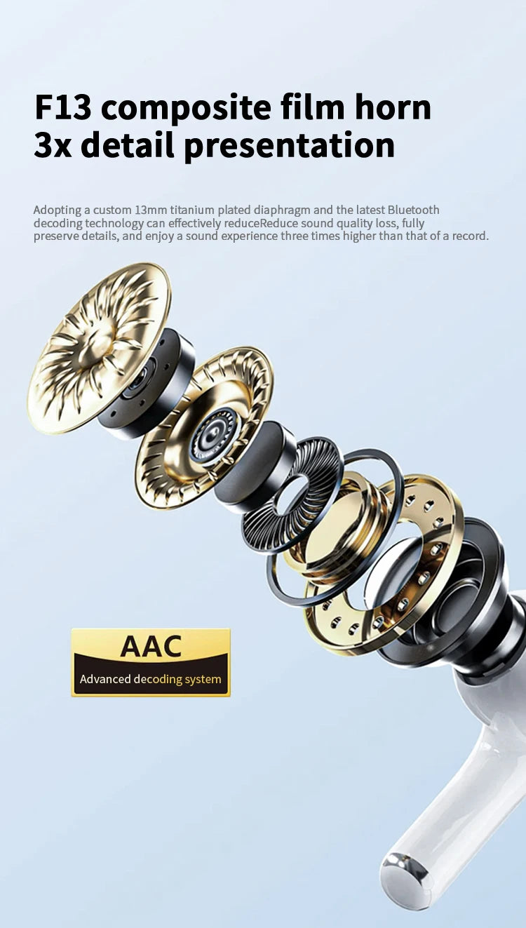 Original Air Pro True Wireless Earbuds – HiFi Sound & Noise Reduction