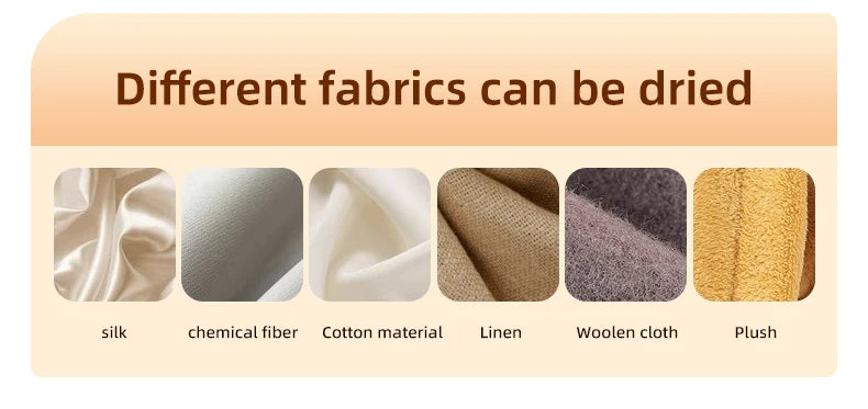 Portable Foldable Electric Mini Dryer – Fast, Low-Noise Clothing Care