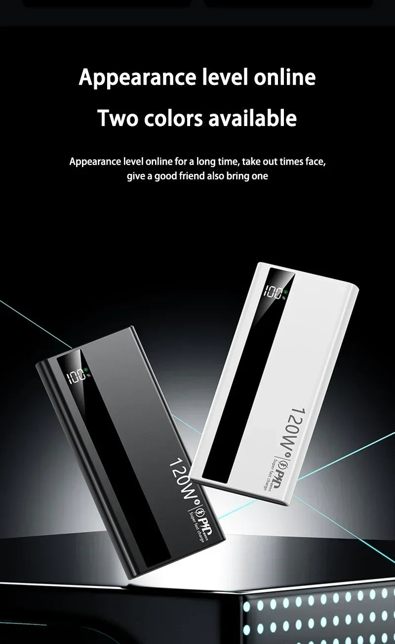 Xiaomi 200000mAh 120W High-Speed Power Bank – Universal Fast Charging