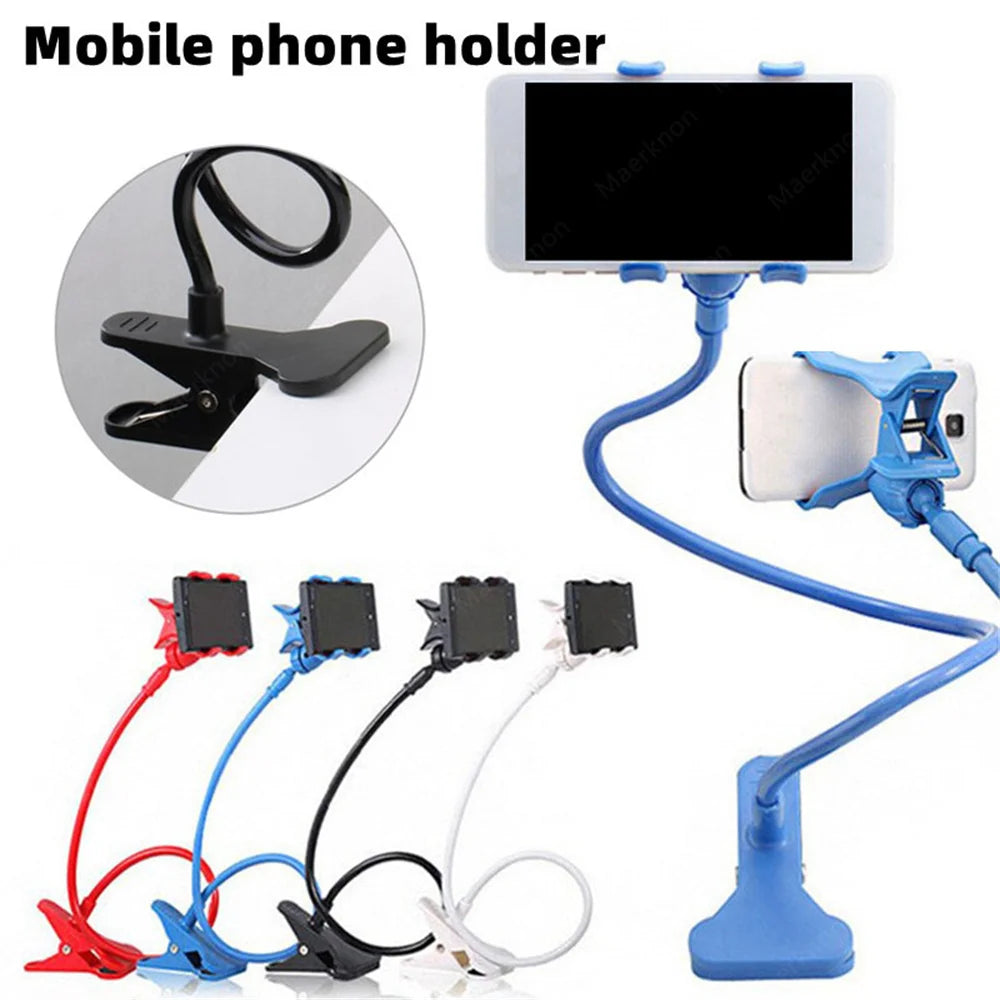 360° Lazy Phone Stand Bracket – Strong Grip Holder for iPhone, Samsung & Tablets