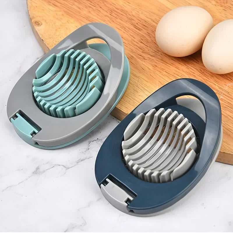 Stainless Steel Egg & Fruit Slicer – Durable Aluminum Cutter for Perfect Slices