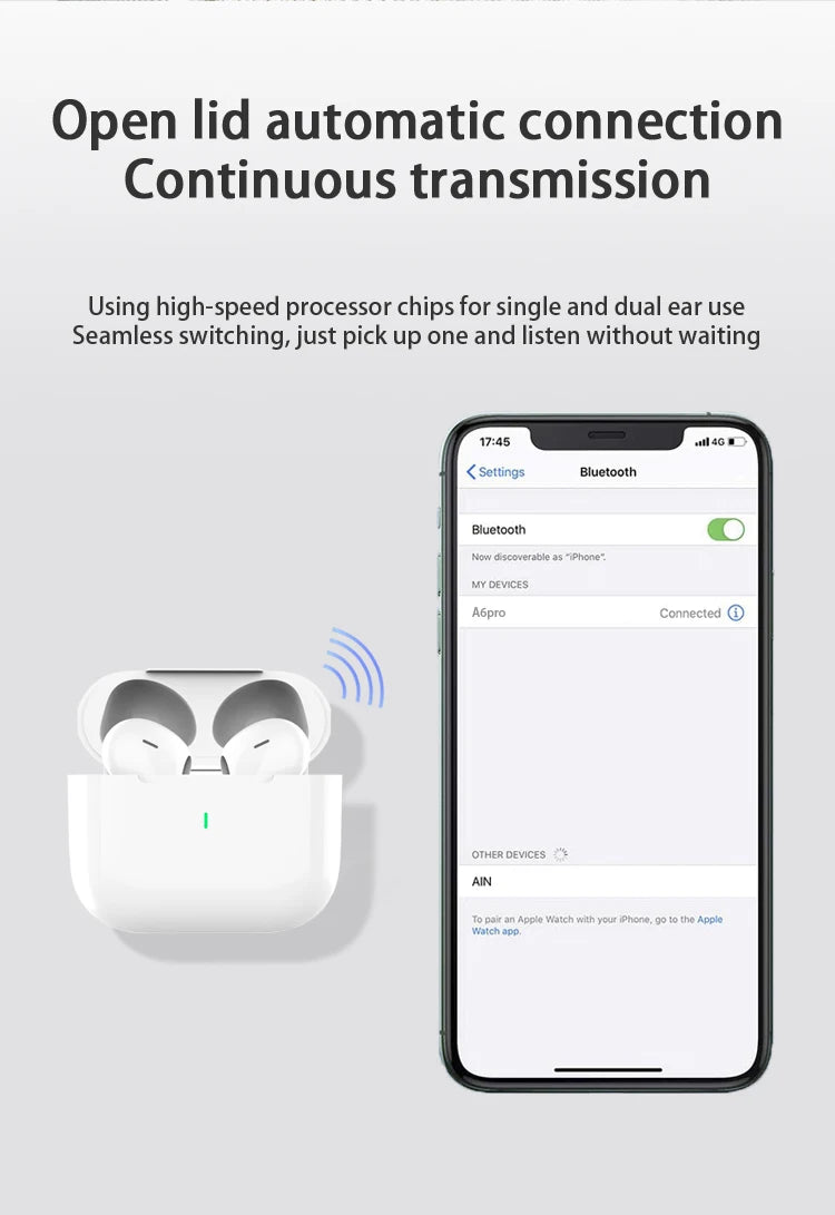 Original Air Pro True Wireless Earbuds – HiFi Sound & Noise Reduction
