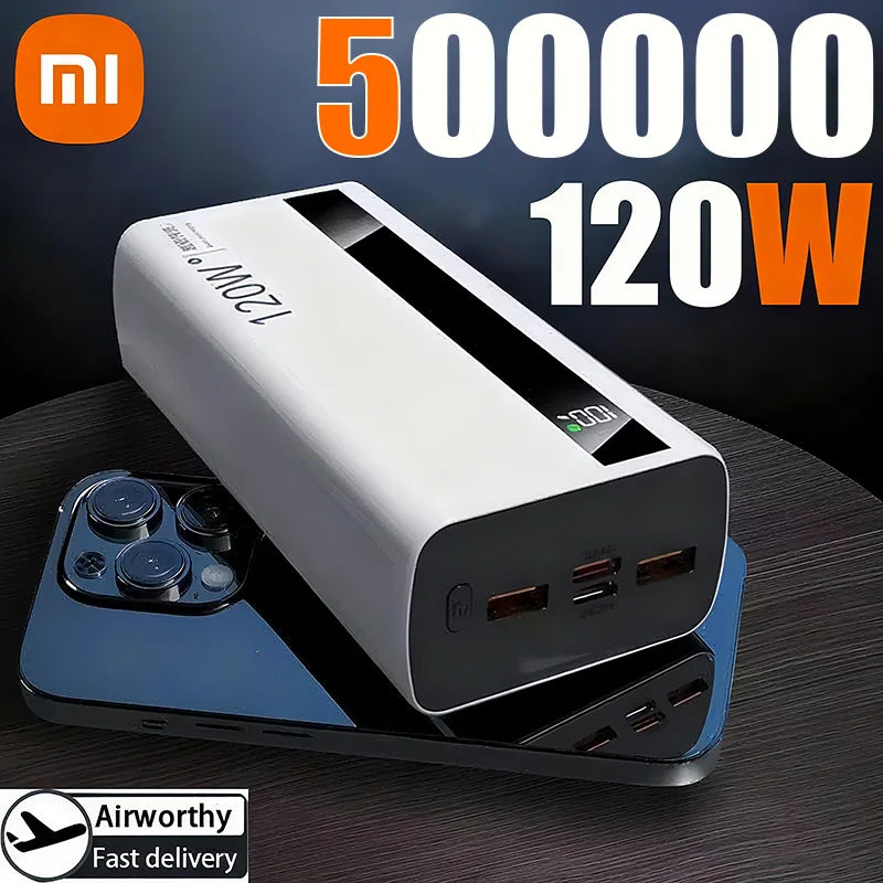 Xiaomi 200000mAh 120W High-Speed Power Bank – Universal Fast Charging