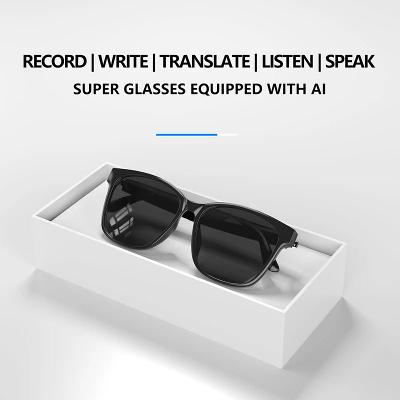 Xiaomi HY-C8 AI Smart Glasses Intelligent Translation Wireless Bluetooth Glasses Real-time Simultaneous Interpretation Headset