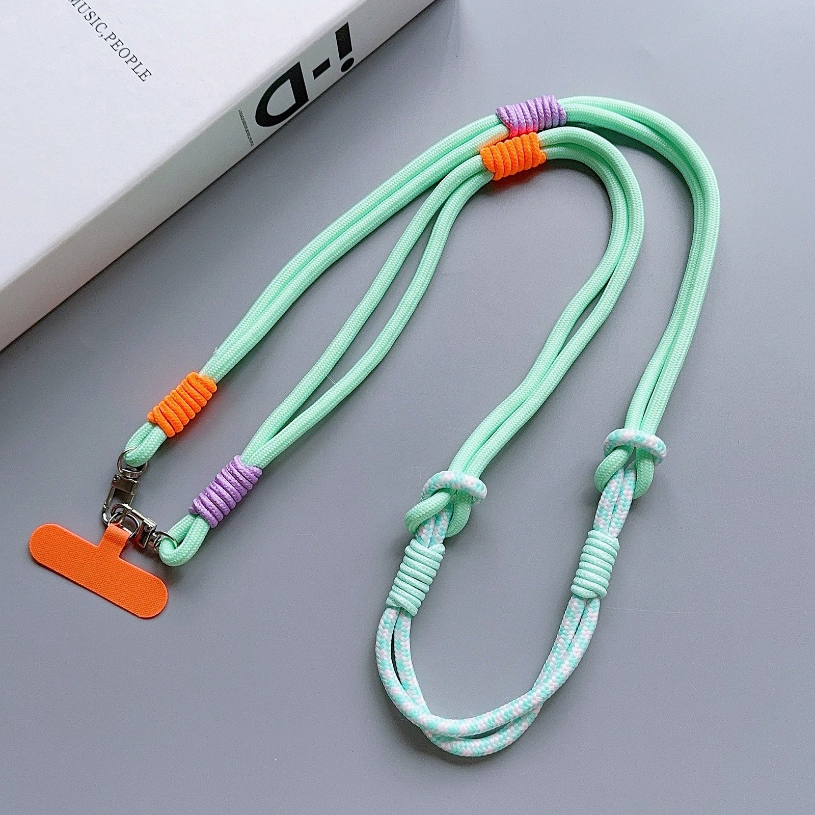 Personalized Double-Color Phone Lanyard – Universal Long Shoulder Strap